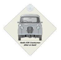 Austin A35 Countryman 1956-62 Car Window Hanging Sign